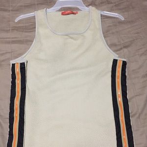 VINTAGE Mesh Tank Top - 90's Club Wear